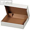 E-Commerce St?lpschachtel - gro?, 613 x 409 x 205 mm, Wellpappe, wei?, 10 St.