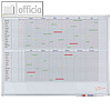Jahresplaner X-tra!Line, 12 Monate, 1.200 x 900 mm, magnethaftend, Alu, VO-30