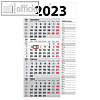 4-Monatswandkalender, 4 Monate/1 Seite, 300 x 450 mm, Datumsschieber, 3 St?ck