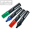 Pr?sentationsmarker jumbo TZ 48, Keilspitze 4-12 mm, sortiert, 4er Set, 7-155594