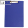 MAUL Schreibmappe, DIN A4, Folienüberzug, Innentasche, blau, 2339237