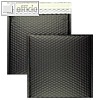 Geschenk-Luftpolstertaschen 270 x 290 mm, haftklebend, schwarz mattiert, 10 St.