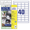 Universal-Etiketten Office&Home, permanent, 48.5 x 25.4 mm, 400 Stück, 6126