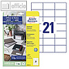 Universal-Etiketten Office&Home, permanent, 70 x 42.3 mm, 210 Stück, 3652-10