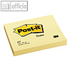 Post-it Notes Haftnotizen, gelb, 102 x 76 mm, Block á 100 Blatt, 657