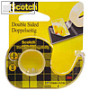 Scotch Klebeband doppelseitig, 12 mm x 6.3 m, inkl. Handabroller, 136D-MDEU