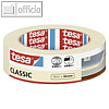 Tesa Kreppband Classic, 30 mm x 50 m, reißfest, beige, 52805-00000
