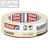 Tesa Kreppband Classic, 30 mm x 50 m, rei?fest, beige, 52805-00000