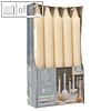 Papstar Tafelkerzen, (?)2 cm, (H)19 cm, Paraffin, creme, 160 St?ck, 95798