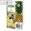 Epson Tintenpatrone 604XL, ca. 350 Seiten, gelb, 4 ml, C13T10H44010