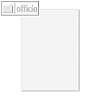 officio Briefblock DIN A5, kariert, 50 Blatt, 70 g/qm, 794591