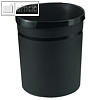 Papierkorb GRIP KARMA, 18 Liter, (H)35 cm, Kunststoff/Recycling, schwarz