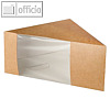 Papstar Sandwichboxen Pure Sandwichboxen - 12,3 x 12,3 x 8,2 cm