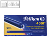 Pelikan Großraum-Tintenpatronen 4001 GTP/5, blau/schwarz, 5 St., 310607