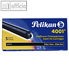 Pelikan Großraum-Tintenpatronen 4001 GTP/5, schwarz, 5 Stück, 310615