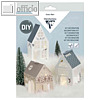 Clairefontaine Weihnachts-Bastelset "H?user", 97711C