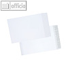 Faltentaschen C4, 40mm Falte, haftklebend, ohne Fenster. wei?, 100 St., 30007062