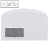 Kuvertierh?llen C6/C5, Wirrwarr-Druck, nasskl., Fenster, 80g/m?, wei?, 1.000St.