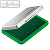 Pelikan Stempelkissen Gr. 3, 5 x 7 cm, Metall-Geh?use, gr?n, 300004135