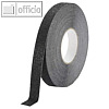Antirutschband f?r Innen- & Au?enbereich, (B)25 mm, Alu/Kunststoff, schwarz