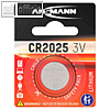 ANSMANN Lithium Knopfzelle "CR2025", 3.0 Volt, 150 mAh, 5020142