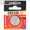 ANSMANN Lithium Knopfzelle "CR2430", 3.0 Volt, 300 mAh, 5020092