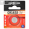 ANSMANN Lithium Knopfzelle "CR1632", 3.0 Volt, 120 mAh, 1516-0004