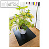 Bodenschutzmatte f?r Hartb?den, 90 x 120 cm, schwarz, Polycarbonat, 53G0000040