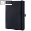 Sigel Notizbuch CONCEPTUM, 180 x 240 mm, liniert, Hardcover, schwarz, CO118