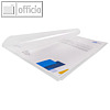 Sichth?llen mit Klemmfunktion, DIN A4, dokumentenecht, 150my, PP, 10 St?ck