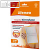W?rmepflaster 95 x 130 mm, entspannend & durchblutungsf?rdernd, PE, wei?, 99321