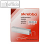 Skrebba Heftklammern 23/20 stahl, 1.000er Pack, 459