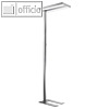 officio LED-Stehleuchte, (H)195 cm, 80W, dimmbar, Alu/Stahl, silber