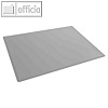 Durable Schreibunterlage mit Abdeckung, 530 x 400 mm, PP, grau, 722210