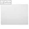 Durable Schreibunterlage, 530 x 400 mm, Dekorrille, PP, transparent-matt, 712219