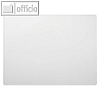 Durable Schreibunterlage, 530 x 400 mm, Dekorrille, PP, transparent-matt, 712219