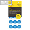 Pr?fplakette N?CHSTER PR?FTERMIN, 2025-2030, ? 20 mm, Vinyl, blau, 120 St?ck