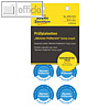 Pr?fplakette N?CHSTER PR?FTERMIN, 2025-2030, ? 30 mm, Folie, blau, 80 St?ck