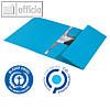 Jurismappe Recycle, DIN A4, max. 250 Blatt, 430 g/m², Recycling-Karton, blau