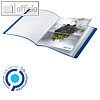 Sichtbuch Recycle, DIN A4, 20 Hüllen, max. 40 Blatt, Recycling-PP, blau