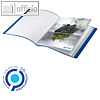 Sichtbuch Recycle, DIN A4, 20 H?llen, max. 40 Blatt, Recycling-PP, blau