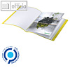 Sichtbuch Recycle, DIN A4, 20 Hüllen, max. 40 Blatt, Recycling-PP, gelb