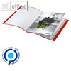 Sichtbuch Recycle, DIN A4, 40 Hüllen, max. 80 Blatt, Recycling-PP, rot
