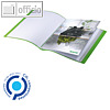 Sichtbuch Recycle, DIN A4, 40 H?llen, max. 80 Blatt, Recycling-PP, gr?n