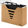 H?ngemappenbox, DIN A4, 245 x 320 x 115 mm, inkl. 5 Mappen, Karton, 3 St?ck