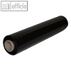 officio Stretchfolie, 50 cm x 300 m, 23 my, PE, schwarz