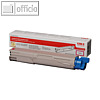 OKI Lasertoner, magenta, C3300/3400/3450/3600, 43459434