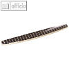 Tastatur-Handgelenkauflage Photo Gel, 473 x 56 mm, Kunststoff, schwarz/wei?