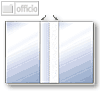 Hetzel Ausweishuelle Ausweishülle - 2 Fächer | 2 x DIN A6 (1 Stück)