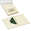 PAPER ROYAL Mappe - 8x DIN A6 Doppelkarten + 8x C6 Umschläge, chamois, 16er Set